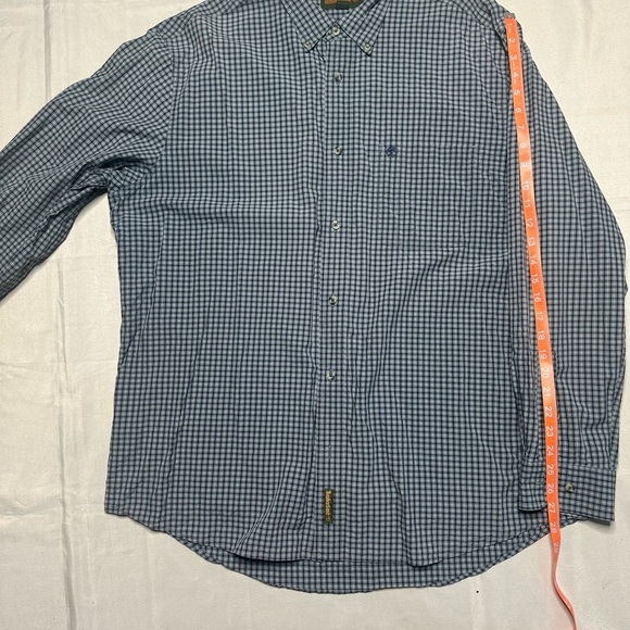 Timberland Blue Checkered Button Down Shirt - Picture 6 of 12